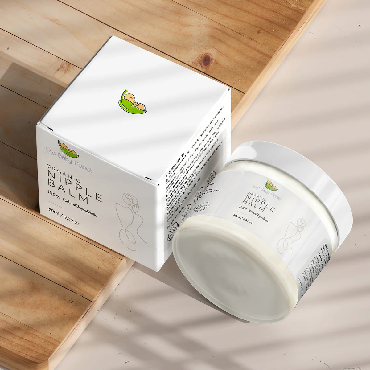 Baume d'allaitement comestible