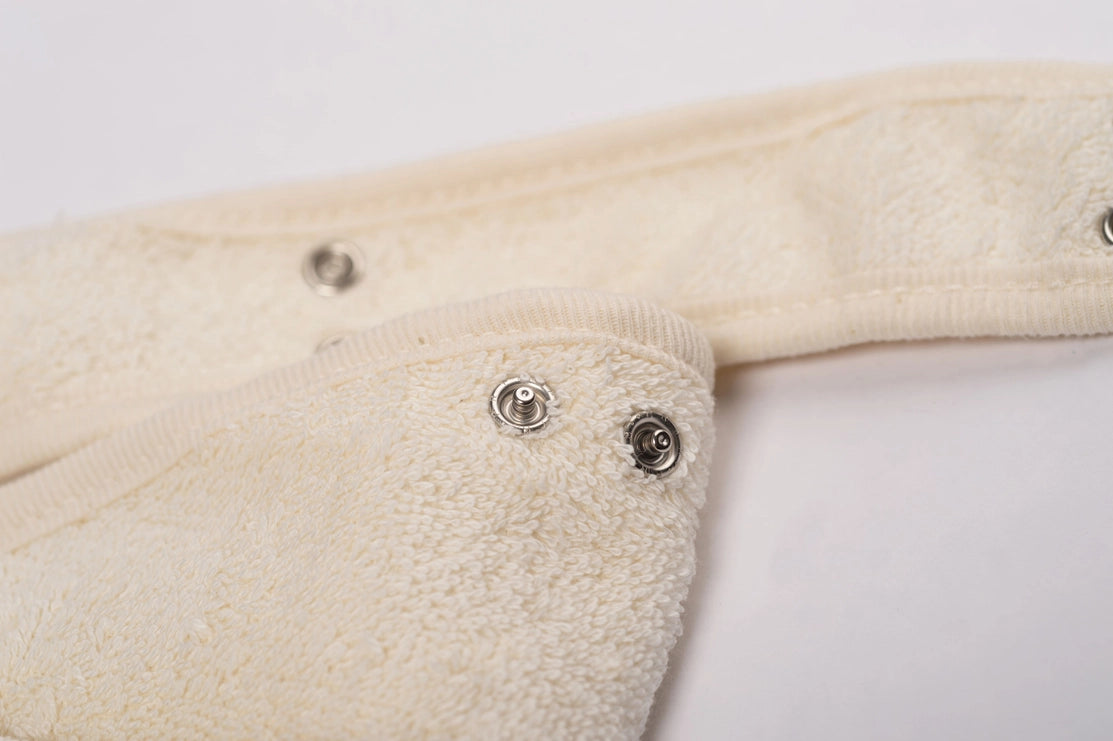 Bavoir bébé - réglable 0-12 mois - 100% coton Bio GOTS