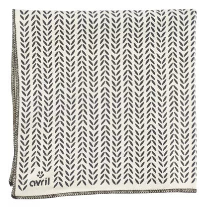 Furoshiki Feuillage 32 x 32 cm Coton bio Fabriqué en France