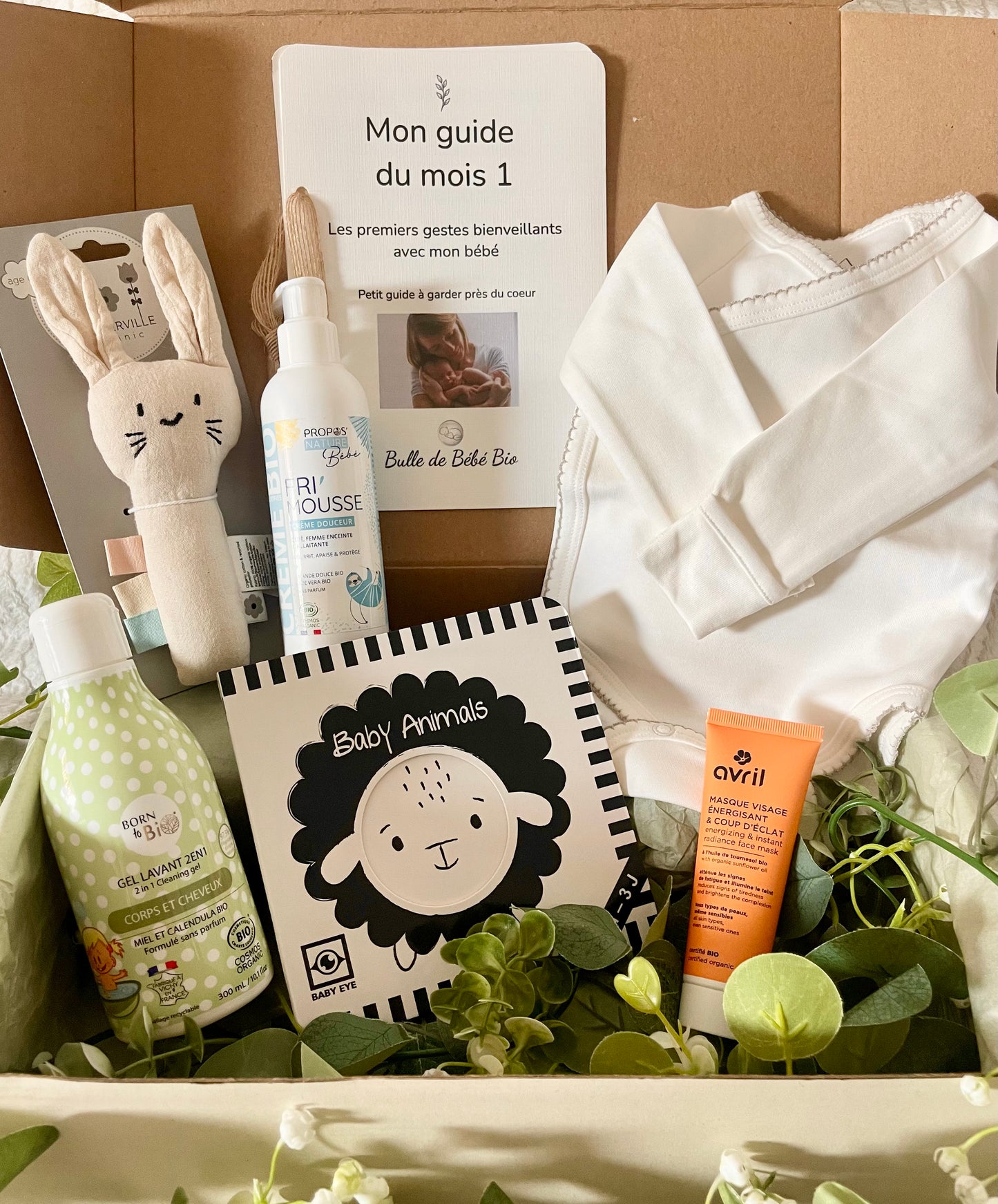 Box 1 'Bienvenue mon petit coeur'