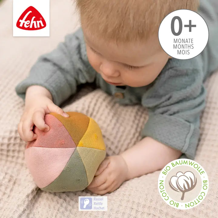 Balle en tissu FehnNatur® - balle jouet griffin pour bébé