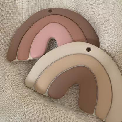 Hochet de Dentition Arc-en-Ciel, Montessori