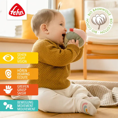 Balle en tissu FehnNatur® - balle jouet griffin pour bébé