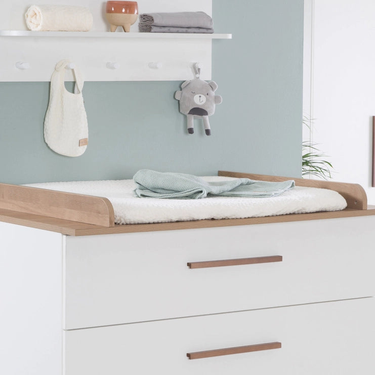 Housse de tension ROBA Organic pour matelas à langer 75x85 cm
