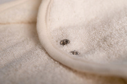 Bavoir bébé - réglable 0-12 mois - 100% coton Bio GOTS