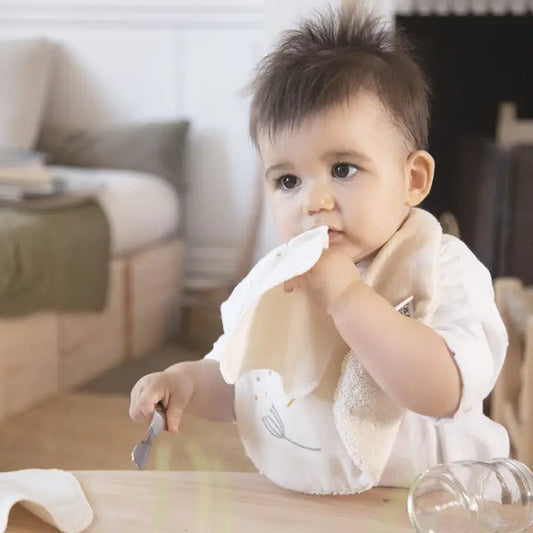 Grandes lingettes douces lavables x5