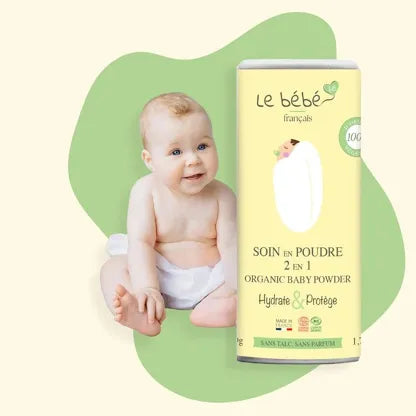 Soin en poudre 2 en 1 BIO Le bébé Français - 100 g