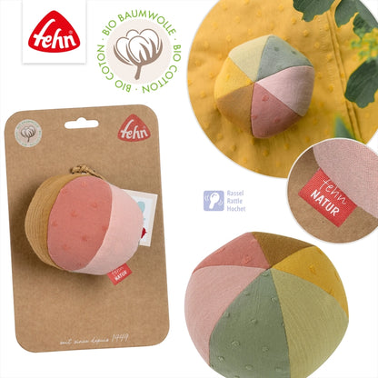 Balle en tissu FehnNatur® - balle jouet griffin pour bébé
