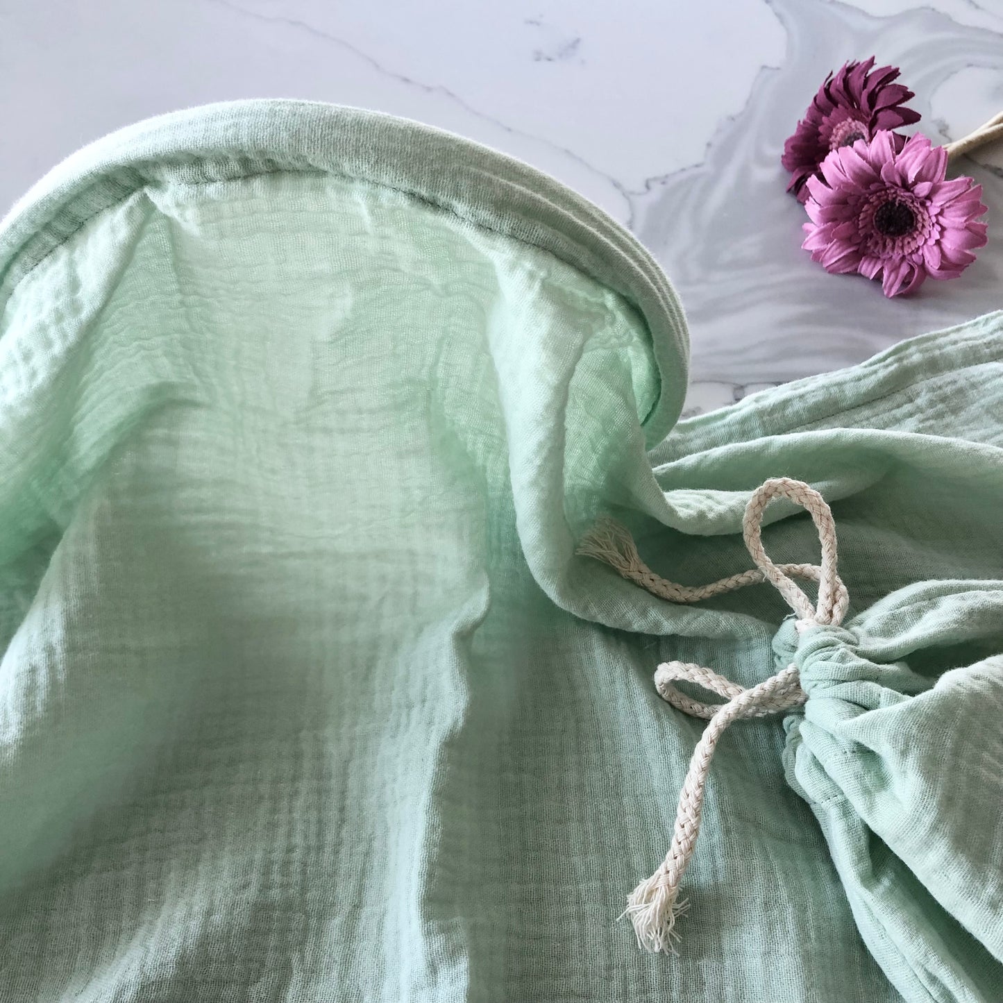 Cape d'allaitement mousseline