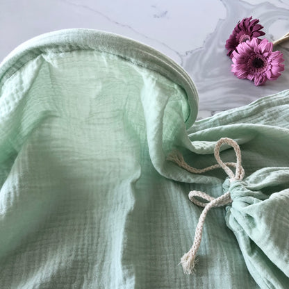 Cape d'allaitement mousseline