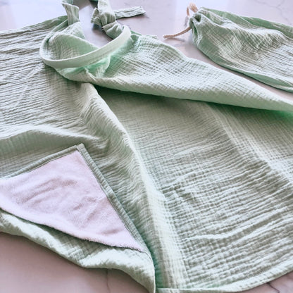 Cape d'allaitement mousseline