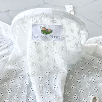 Cape d'allaitement brodée