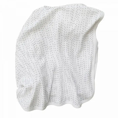 Couverture bio pour bébé White line