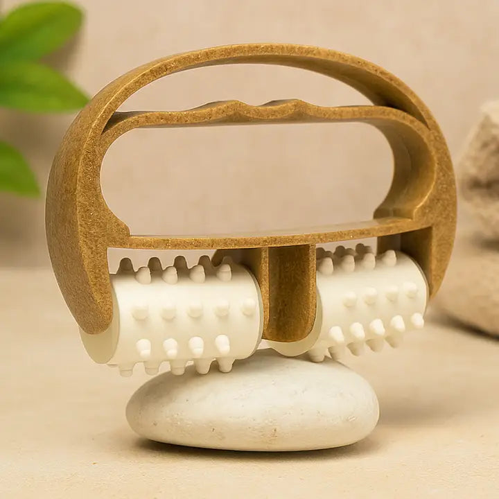 Brosse de massage / Fibres de coco et plastique recyclé