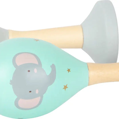 Maracas musicales pastel