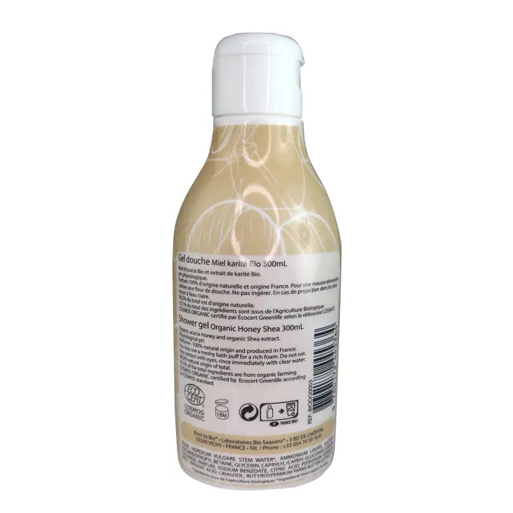 Gel douche Miel Karité Bio Cosmos Organic